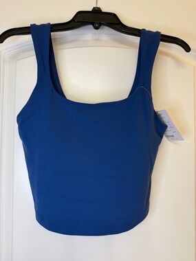 NWT Athleta Transcend Square Neck Crop Bra